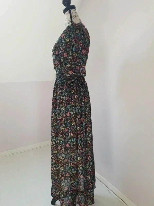 🌺 Vestido largo bohemio floreado – Jubylee – T. S/M – Muy buen estado – photo 6
